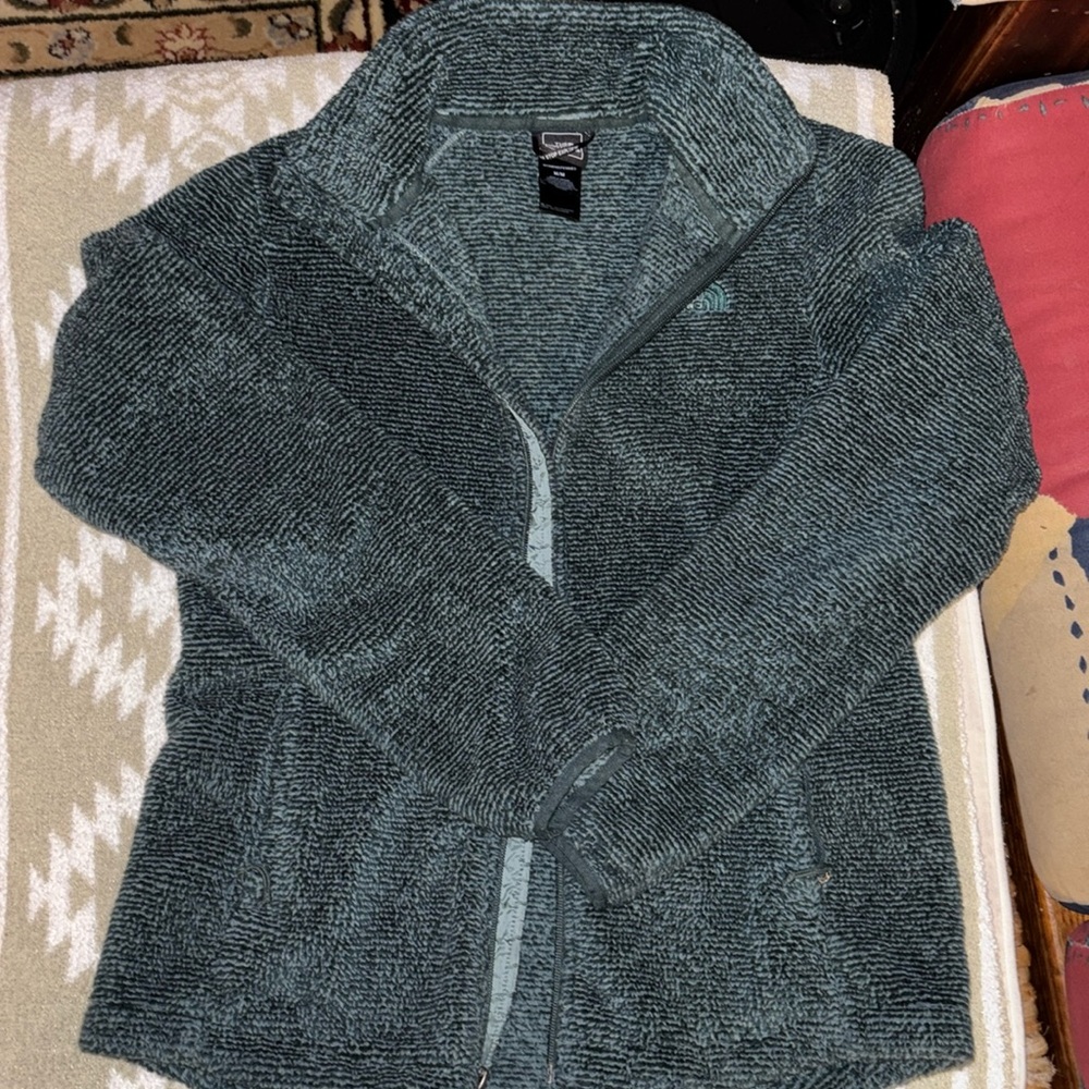 North face full zip coat